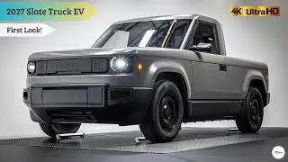 All-New 2027 Slate Truck EV FIRST LOOK &ndash; A New EV Truck Rival