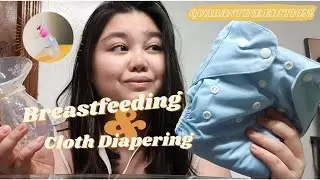 How I Wash Cloth Diapers & Trying Out Nature Bond Breast Pump/Milk Catcher!|| Quarantine Lockdown Ed