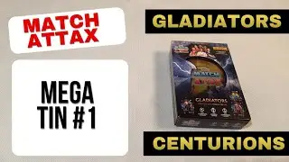 MEGA TIN #1, GLADIATORS, CENTURIONS Topps MATCH ATTAX 2025/26