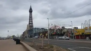 Wednesday Gray Windy It's Dead On Blackpool Prom