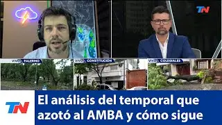 El meteorólogo José Bianco explica el fenómeno de tormentas que azotó al AMBA y Bahía Blanca