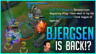 Bjergsen returns to s11 and this happens... - LoL Twitch Moments #26