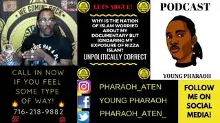 Young Pharaoh Turns Down Debate With Malcolm Flex TV on Live Podcast