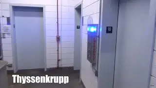 Thyssenkrupp Traction Elevators at the Wood Allies Garage in Pittsburgh, PA