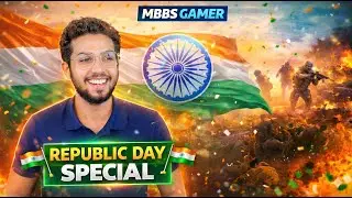 BGMI Republic Day Live 🇮🇳 | Full Desi Squad | MBBS GAMER|