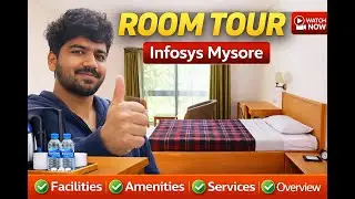 Infosys Mysore Room Tour 🏨 | Facilities, Amenities & Stay Experience