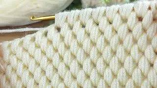 Tunisian Crochet Stitch | Modern & Classic Look!!! #crochet #knitting
