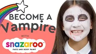 Fangtastic Vampire Girl | Quick & Easy Halloween Face Painting