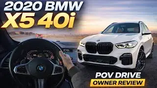 2020 BMW X5 40i POV Drive | Real Owner Review + Quick Walkaround