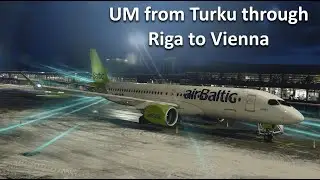 airBaltic Trip Report | TKU–RIX–VIE ✈️❄️ (UM)