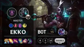 Ekko Bot vs Vayne - EUW Master Patch 11.1