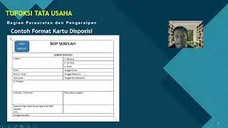 TATA USAHA SEKOLAH pembahasan lengkap ( bagian 7 ) TUPOKSI PERSURATAN
