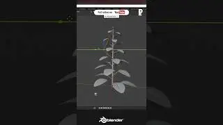 How to Model Plants in Blender #blender #tutorial #polyeevee