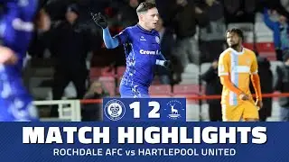 Highlights | Dale 1-2 Hartlepool United