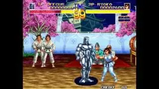World Heroes 2 [Arcade] - play as Neo Geegus