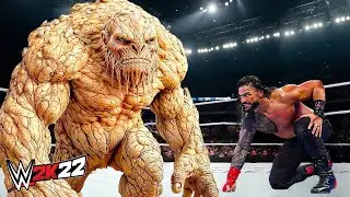 Stone Skin Desert против Roman Reigns (WWE 2K22) &mdash; матч-реванш