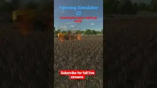Farming Simulator 22/JCB poplar challenge wrapped up and finished finall#PS5#live #youtubeshorts