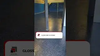 Industrial Area Revitalised with Commercial Epoxy Flake System