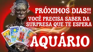 AQU&Aacute;RIO ♒ N&Atilde;O QUERO TE ASSUSTAR!! MAS VOC&Ecirc; PRECISA VER ISSO AGORA...