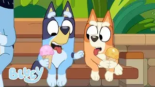 Ice Cream | Fuld Episode | Bluey P&aring; Dansk
