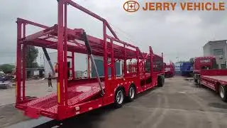 Heavy Truck Trailer - Cars transportation Carrier / Car Carrier Heavy Equipment #truck #trending