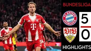 VfB Stuttgart 0&ndash;5 Bayern Munich |Full Match Highlights Bundesliga #BayernMunich#Bayern#VfBStStuttgar