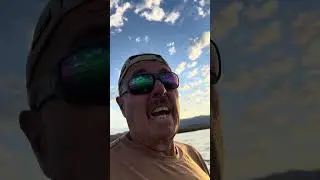 Searching for big Striper boils on Lake Mohave. #makoboats