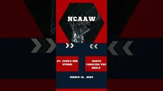 St  John's Red Storm vs North Carolina Tar Heels Score Recap: Last Night's Epic NCAAW Game. #shorts