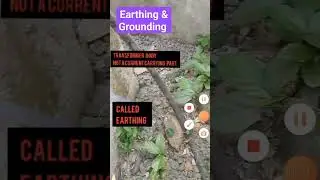 Basic Difference Between EARTHING  & GROUNDING #Earthing #grounding #neutral