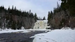 Baptism River and Falls Tettegouche State Park MN