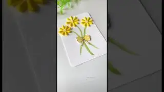 DIY flower with earbuds 🌼✨ #diy #summeractivity #forkids #diycrafts #earbuds #flowers #handmade