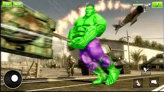 Green monster muscle hero city battle game- Incredible Monster Muscle Green Hero City Battle 2022 |