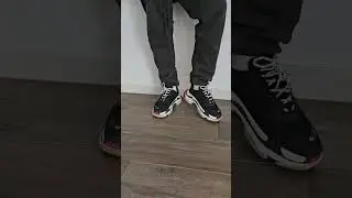 are triple s still cool? #balenciaga #shoes #kicks #youtubeshorts