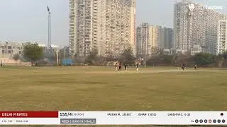 Delhi Pirates vs ALL HEARTS | 18th GMS SATURDAY LEAGUE(Eliminator) | Live - Ghaziabad GMS Cricket Gr