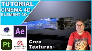 Crear TEXTURAS con SUBSTANCE 3D PAINTER para Element 3D | TUTORIAL