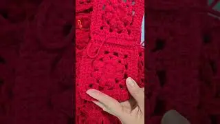 crochet chennal #granny #square #motif #cardigan 9