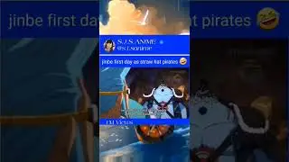 jinbe first day as straw hat #jinbei #onepiece