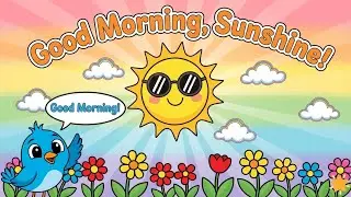 Good Morning, Sunshine 🌞 | Morning Rhymes for Kids | Picorhymes