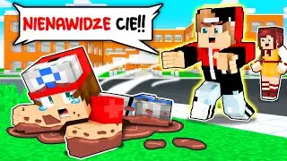 😭👊 LUFEREK ZOSTAŁ... POBITY!!! w NOWEJ SZKOLE! (straszne)