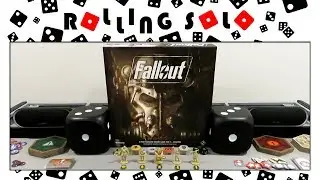 Fallout: The Board Game | Solo Playthrough | How To Setup