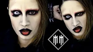 GET THE LOOK! Marilyn Manson Disfraz Maquillaje Cosplay / Goth Makeup Halloween