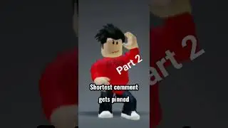 Shortest comment gets pinned😯 PART 2! 