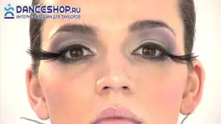 Ресницы чёрные перья BL642