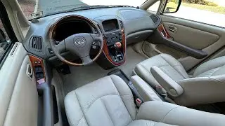 2001 Lexus RX300 With 60k miles PRISTINE DEALER SERVICED Interior video 3/14/25