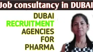 Dubai recruitment agencies for Pharma || job consultancy in Dubai