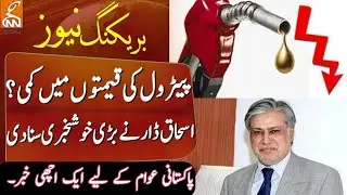 Reduction In Petrol Prices? | Ishaq Dar Gives Another Good News | Breaking News | GNN | TFN