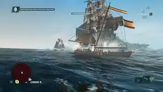 watching 2 man-o-wars fight in ac4