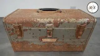 Vintage Craftsman Toolbox and Tools Restoration