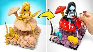 WOW! AMAZING DIY Adventure Time Diorama ✨