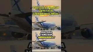 Pesawat Kargo Raksasa AirBridgeCargo!#shortvideo